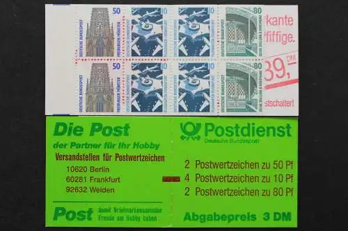 Deutschland (BRD), MiNr. MH 29 a mit Zählbalken, postfrisch - 642494