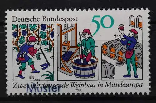 Deutschland (BRD), MiNr. 1063, Muster, postfrisch - 643036