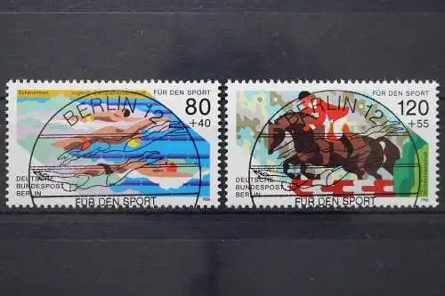 Berlin, MiNr. 751-752, zentrisch VS Berlin, ESST - 643547