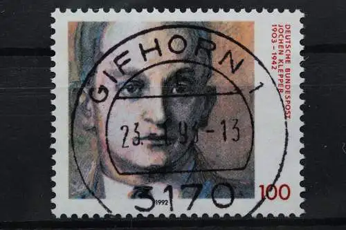 Deutschland (BRD), MiNr. 1643, zentrisch Scheessel, gestempelt - 642811