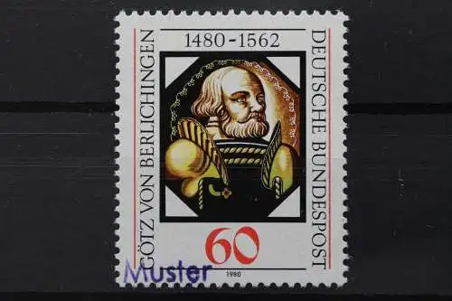 Deutschland (BRD), MiNr. 1036, Muster, postfrisch - 643007