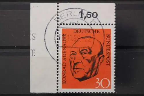 Deutschland (BRD), MiNr. 567, Ecke links oben, gestempelt - 645751