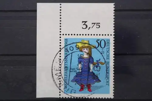 Deutschland (BRD), MiNr. 574, Ecke links oben, gestempelt - 645759