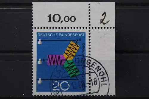 Deutschland (BRD), MiNr. 521, Ecke rechts oben, gestempelt - 645876