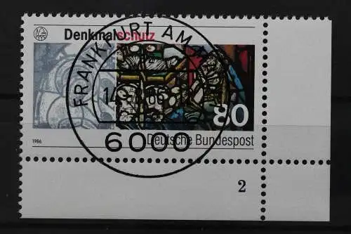 Deutschland (BRD), MiNr. 1291, Ecke rechts unten, FN 2, VS F/M, EST - 644277