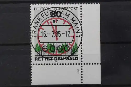 Deutschland (BRD), MiNr. 1253, Ecke rechts unten, FN 1, VS F/M, EST - 644306