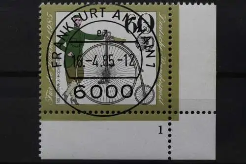 Deutschland (BRD), MiNr. 1243, Ecke rechts unten, FN 1, VS F/M, EST - 644321