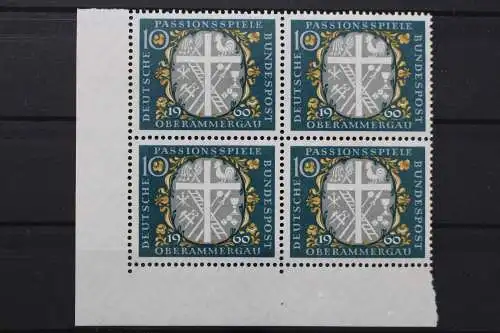 Deutschland, MiNr. 329, 4er Block, Ecke links unten, postfrisch - 644073