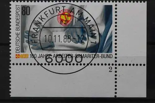 Deutschland (BRD), MiNr. 1394, Ecke rechts unten, FN 2, VS F/M, EST - 644498