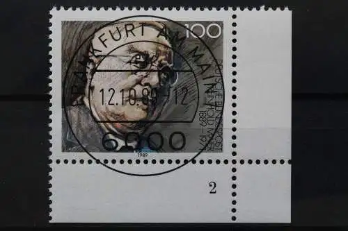 Deutschland (BRD), MiNr. 1440,Ecke rechts unten, FN 2, VS F/M, EST - 644433