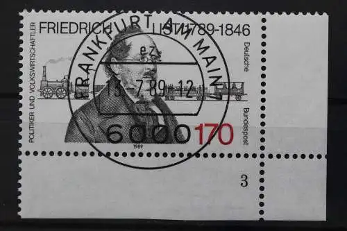 Deutschland (BRD), MiNr. 1429, Ecke rechts unten, FN 3, VS F/M, EST - 644401