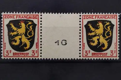 FZ Allg. Ausgabe, MiNr. 2, ZW M-Nr. 16, postfrisch - 644120