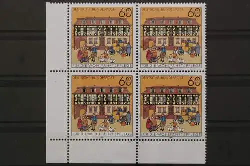 Deutschland, MiNr. 1564, 4er Block, Ecke links unten, postfrisch - 645662