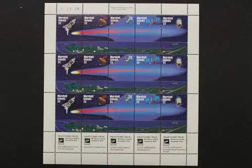 Marshall-Inseln, MiNr. 62-66, ZD-Bogen, Falz - 644985M