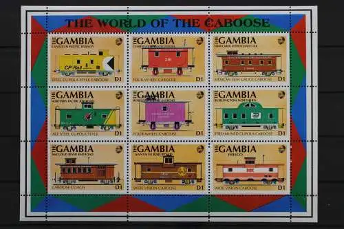 Gambia, MiNr. 1210-1218 Kleinbogen, postfrisch - 645997