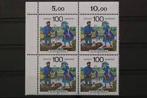 Deutschland, MiNr. 1570, 4er Block, Ecke links oben, postfrisch - 645666