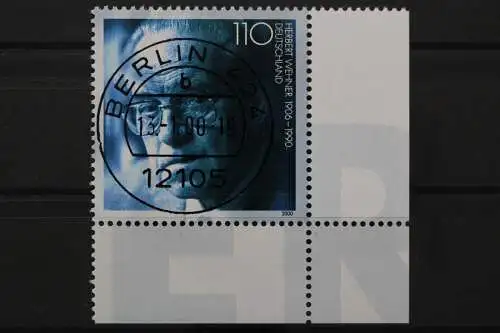 Deutschland (BRD), MiNr. 2092, zentrisch Berlin, EST - 645955