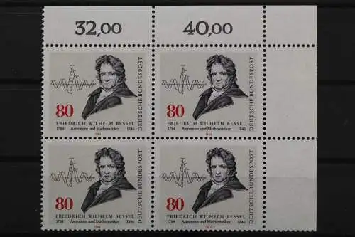 Deutschland, MiNr. 1219, 4er Block, Ecke rechts oben, postfrisch - 646254