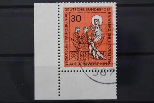 Deutschland (BRD), MiNr. 515, Ecke links unten, gestempelt - 645883