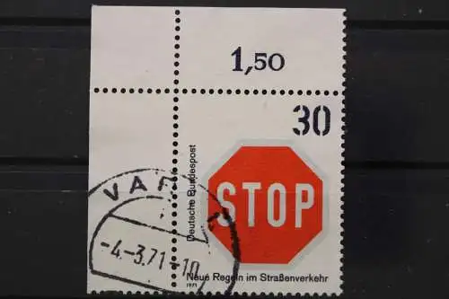 Deutschland (BRD), MiNr. 667, Ecke links oben, gestempelt - 646623