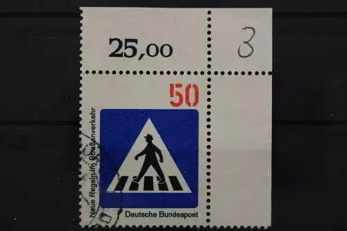 Deutschland (BRD), MiNr. 668, Ecke rechts oben, gestempelt - 646625