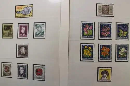 Österreich 1966-1978, postfrische Sammlung auf SAFE dual Blättern - 704313