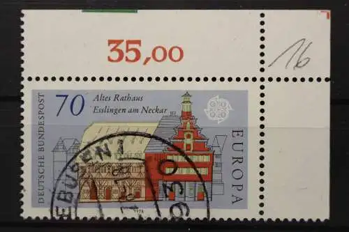 Deutschland (BRD), MiNr. 971, Ecke rechts oben, gestempelt - 649211