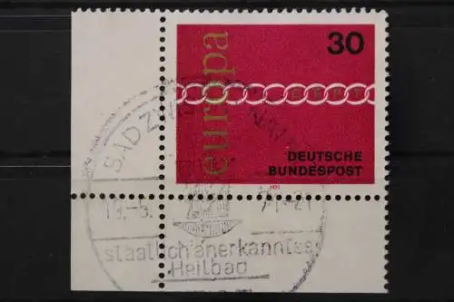 Deutschland (BRD), MiNr. 676, Ecke links unten, gestempelt - 646674