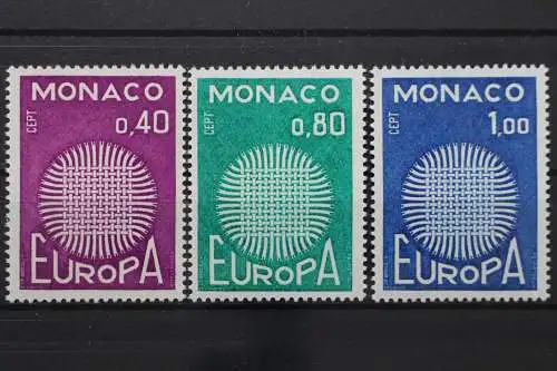 Monaco, MiNr. 977-979, postfrisch - 647898