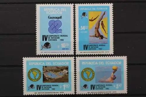 Ecuador, MiNr. 1932-1935, postfrisch - 649772