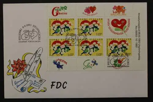 Finnland, MiNr. 1198, H-Blatt 33, FDC - 647583