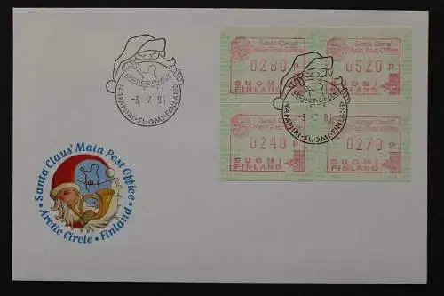 Finnland, Automaten, MiNr. 27, ESST v. 3.7.95, FDC - 647561