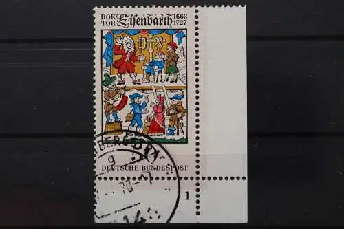 Deutschland (BRD), MiNr. 953, Ecke rechts unten, FN 1, gestempelt - 649226