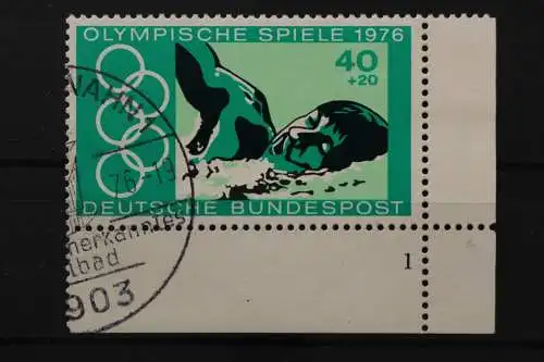 Deutschland (BRD), MiNr. 886, Ecke rechts unten, FN 1, gestempelt - 648847