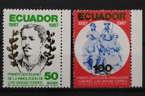 Ecuador, MiNr. 2061-2062, postfrisch - 649775