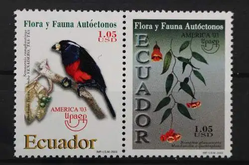 Ecuador, MiNr. 2759-2760 Paar, postfrisch - 649854