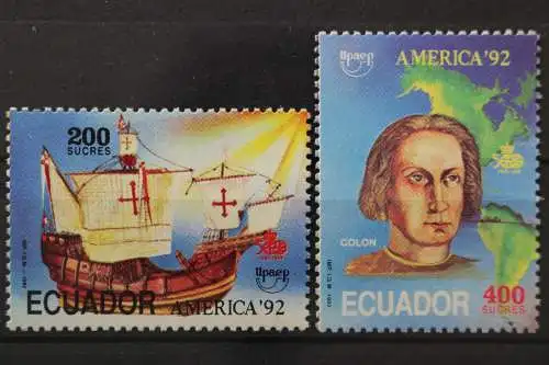 Ecuador, MiNr. 2218-2219, postfrisch - 649784