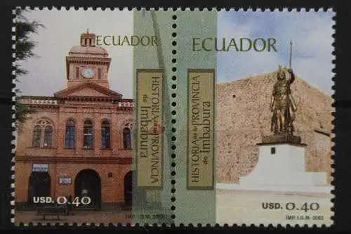 Ecuador, MiNr. 2627-2628 Paar, postfrisch - 649842