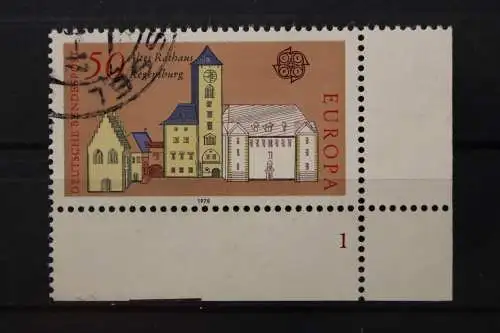 Deutschland (BRD), MiNr. 970, Ecke rechts unten, FN 1, gestempelt - 649192