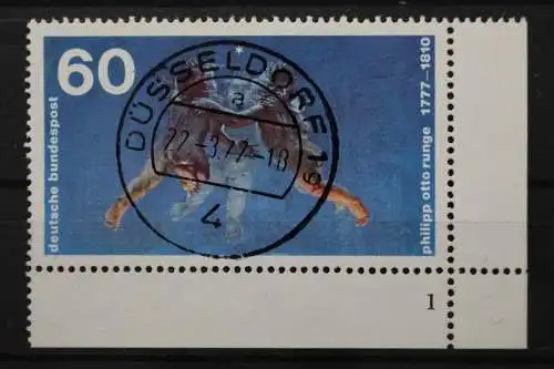 Deutschland (BRD), MiNr. 940, Ecke rechts unten FN 1, gestempelt - 649217