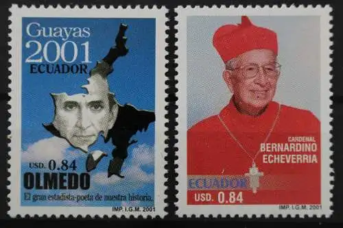 Ecuador, MiNr. 2591 + 2592, postfrisch - 649833