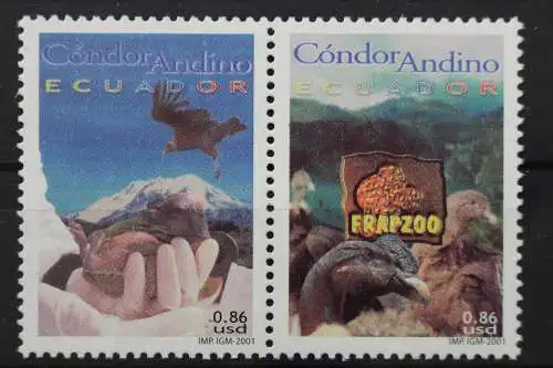 Ecuador, MiNr. 2565-2566 Paar, postfrisch - 649829