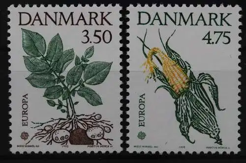 Dänemark, MiNr. 1025-1026, postfrisch - 651985