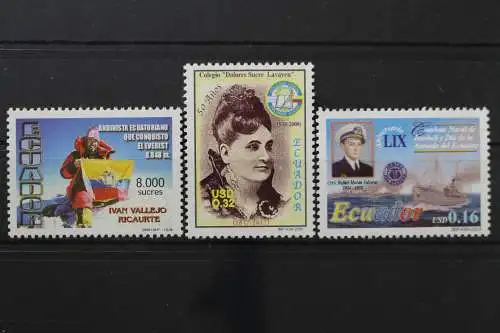 Ecuador, MiNr. 2478, 2479, 2480, postfrisch - 649818