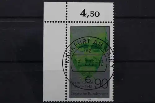 Deutschland (BRD), MiNr. 973, Ecke links oben, EST - 650446