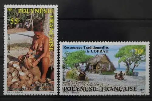 Französisch-Polynesien, MiNr. 525-526, postfrisch - 650623