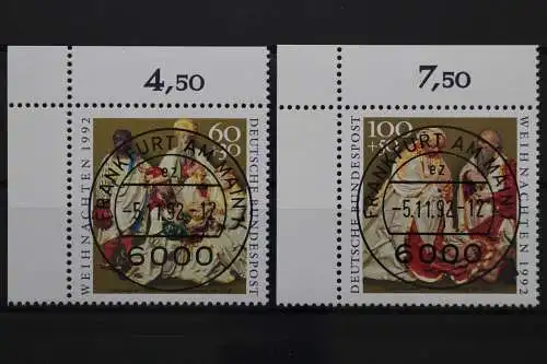 Deutschland (BRD), MiNr. 1639-1640, Ecken links oben, VS F/M, EST - 651206