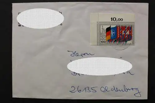 Deutschland (BRD), MiNr. 1034, Ecke links oben, Briefstück - 651401