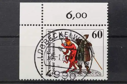 Deutschland (BRD), MiNr. 1030, Ecke links oben, gestempelt - 650479