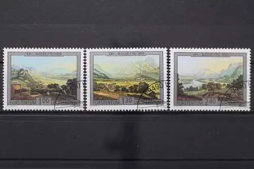 Liechtenstein, MiNr. 1448-1450, gestempelt - 651865